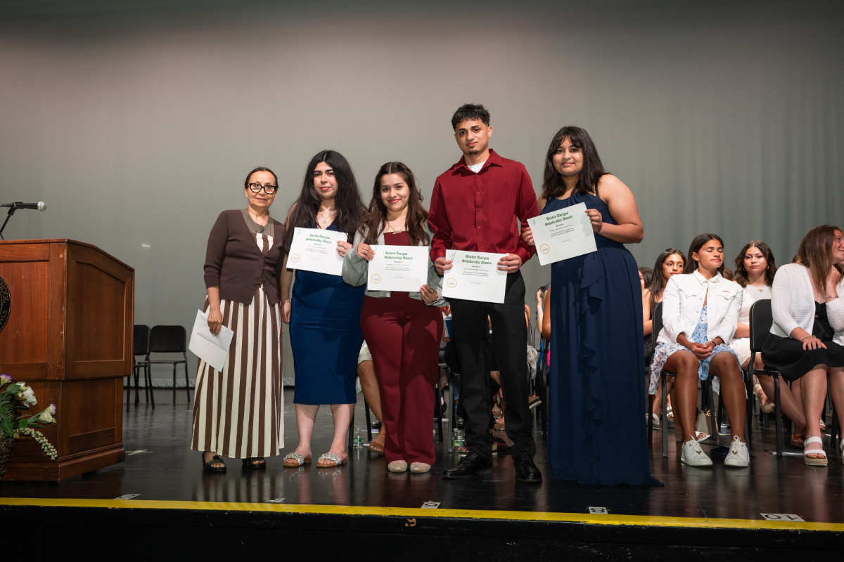 United Amigos club members shared $2,900 in scholarships. (Darin Reed photo.)