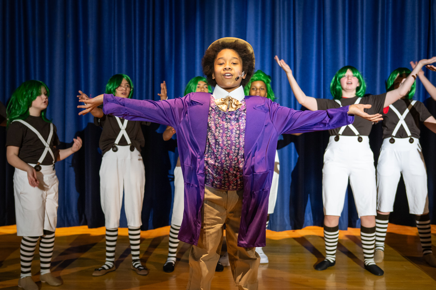  The Finley drama club presents Willy Wonka Jr. this Friday and Saturday. (Darin Reed photo)  