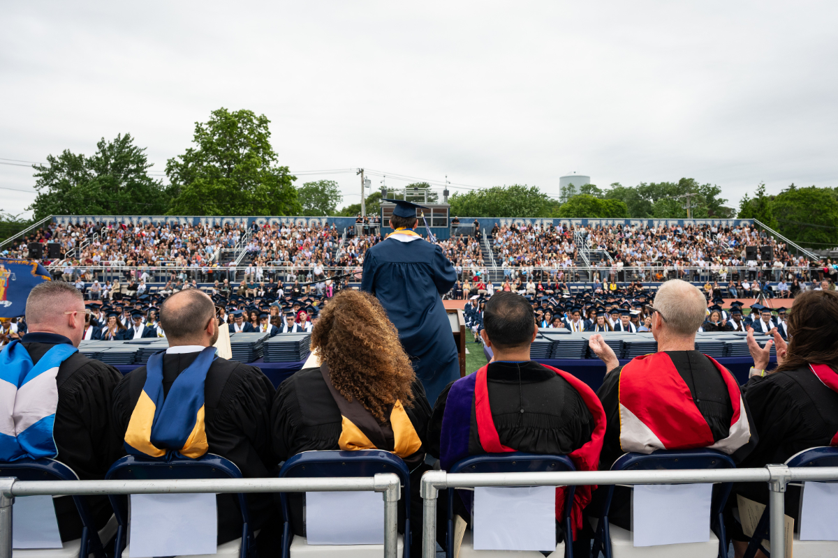  Huntington's 165th commencement is tonight at 6 pm. (Darin Reed photo)  