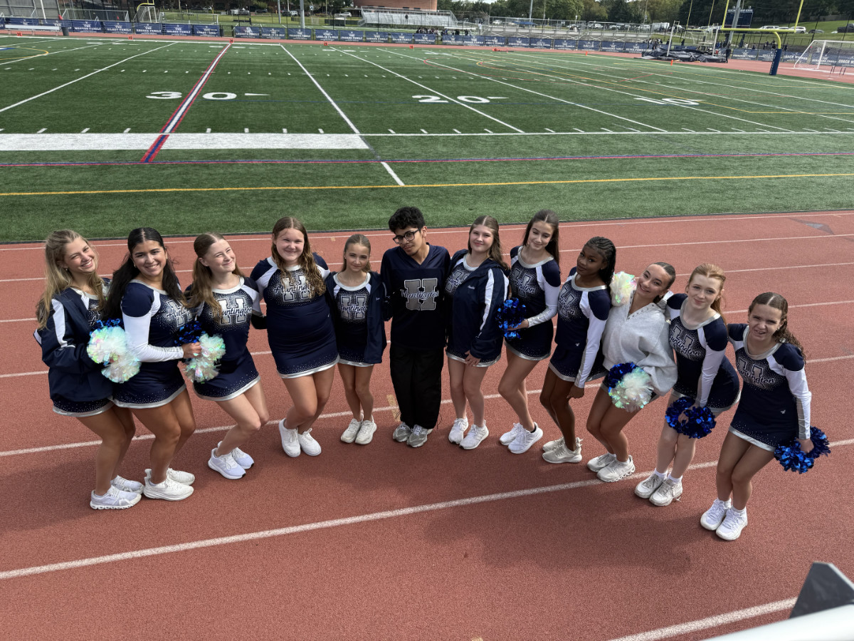  Huntington Highsteppers took center stage during the halftime show  