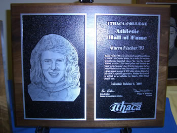 Karen Fischer Plaque